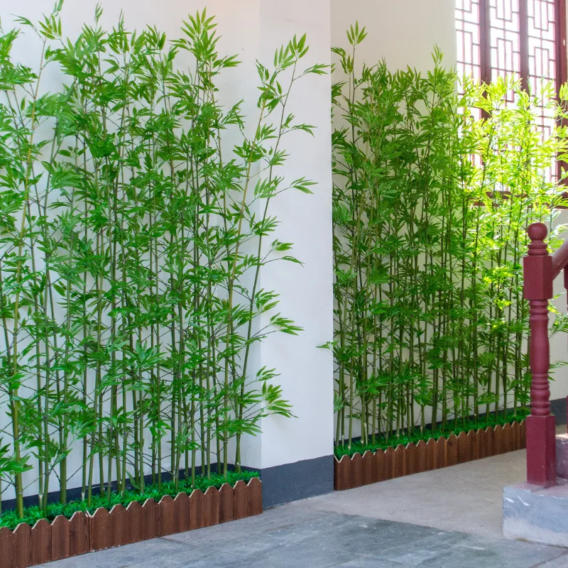 Imitation Bamboo Decoration Wind Partition Hotel Hotel Home Bamboo