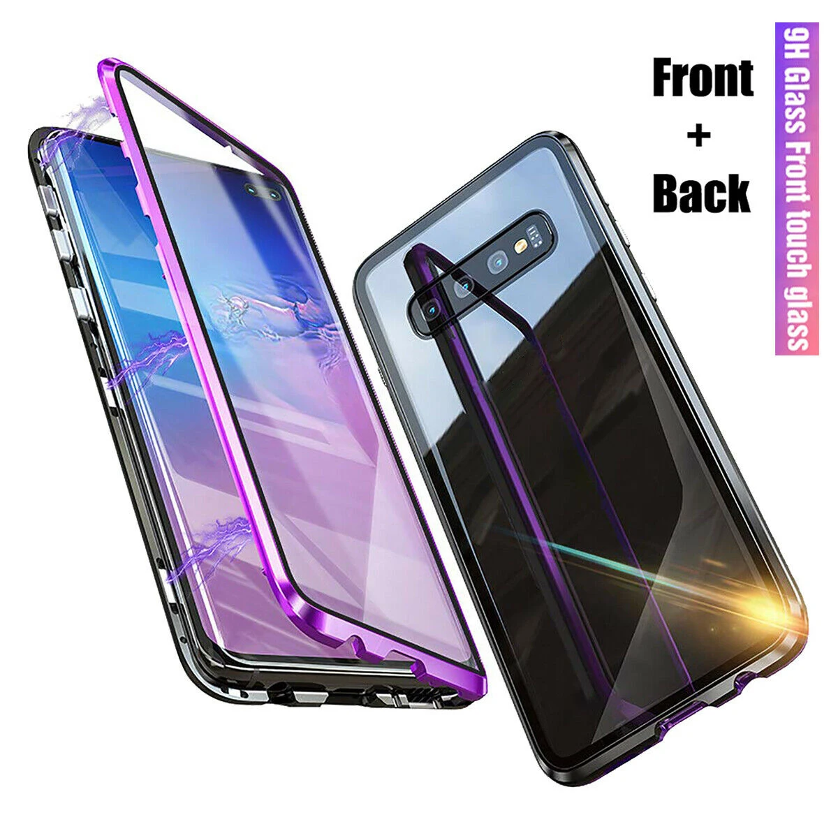 New Upgraded 360 Two Side Front Glass +back Glass Magnetic New Upgraded 360 Two Side Front Glass +back Glass Magnetic