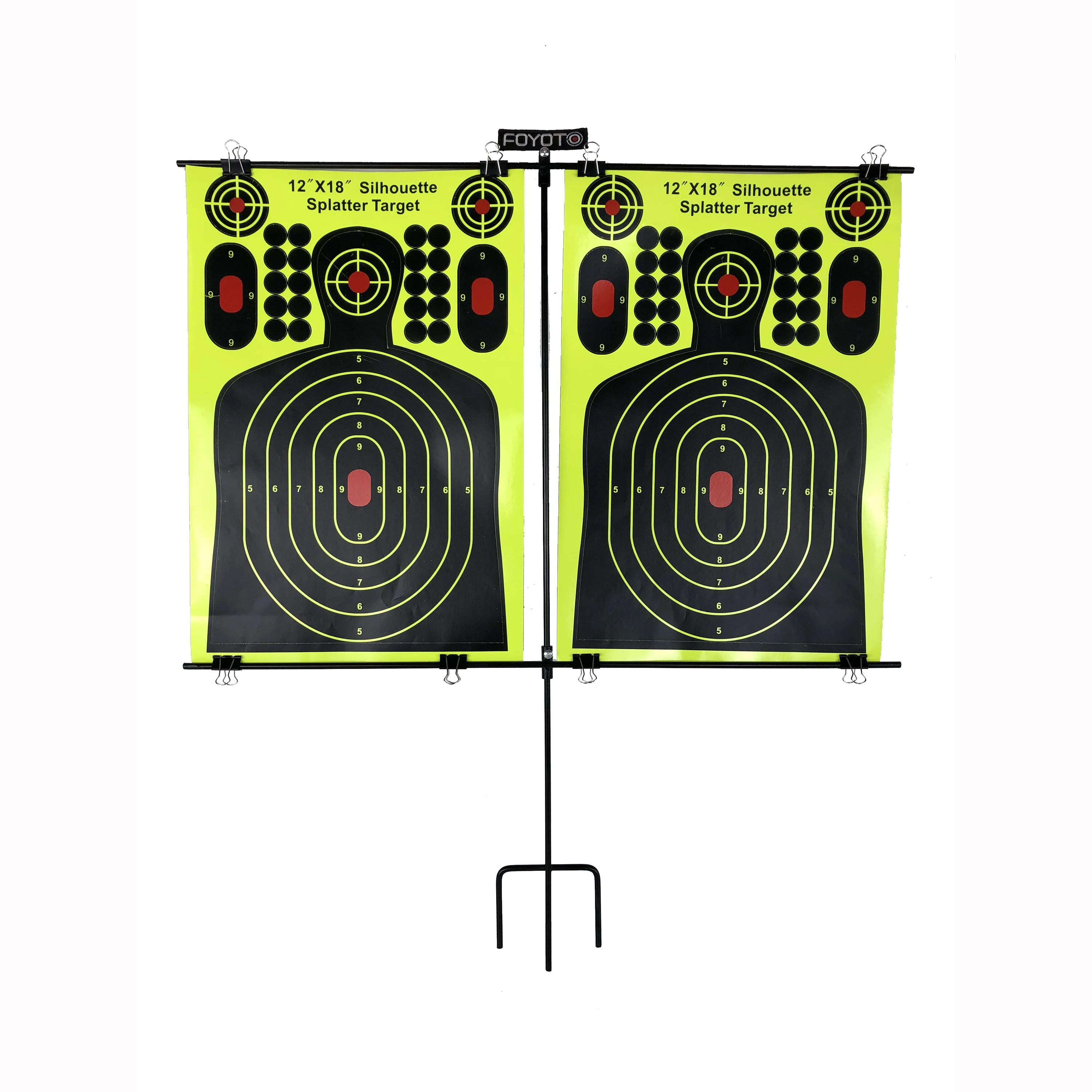 2 Paper Target Frame Holder Stand Steel Shooting Target Rack Buy