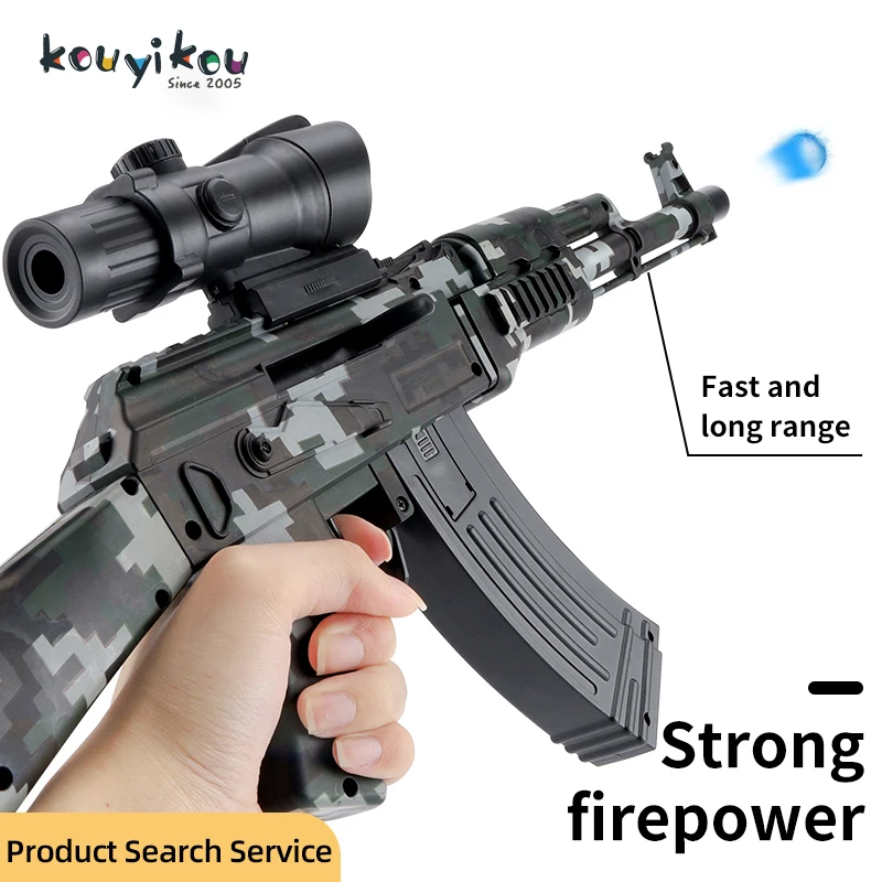 Kouyikou Ak47 Sniper Rifle Splatterball Splat Guns Ak47 Water