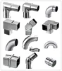 High Quality handrail fittings 90 degree elbow tube cross connector hinge clamp Stainless Steel Handrail Joint
