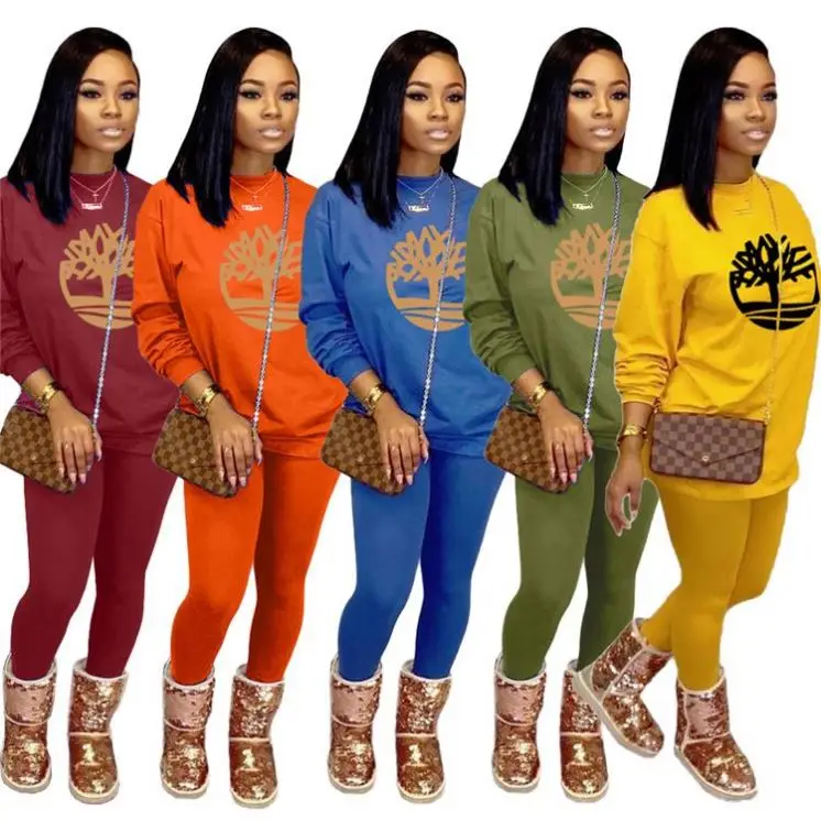 
Clothing Vendors LZX0042 2020 fashion Fall casual two piece set women clothing 