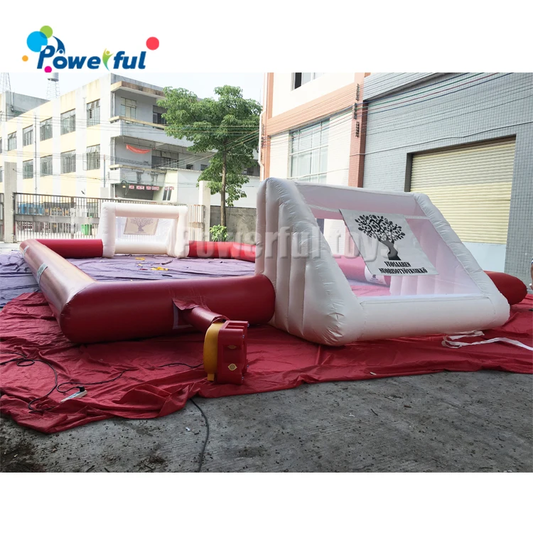 Outdoor inflatable soap football field soccer court football pitch