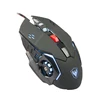 SATE( A-92)2019 Hot Sale 6 Buttons USB professional LED light optical Gaming Mouse Brand stock USB gaming mouse