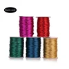 Round elastic cord and rubber strings with gold color