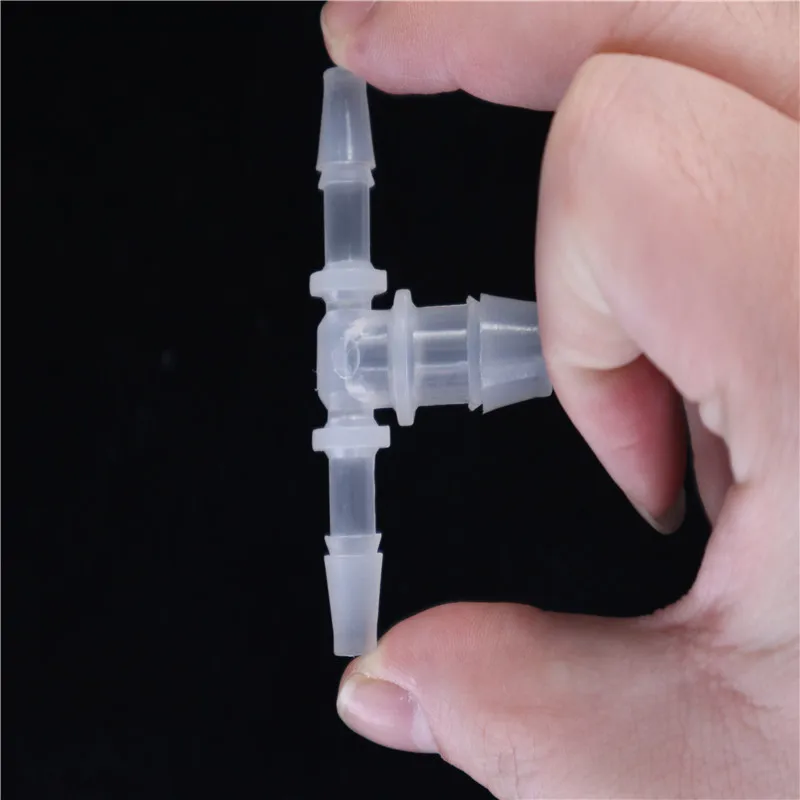 12812 Hose Barb 3 Ways Tee Reducer Barbed Reducing Tee Connector