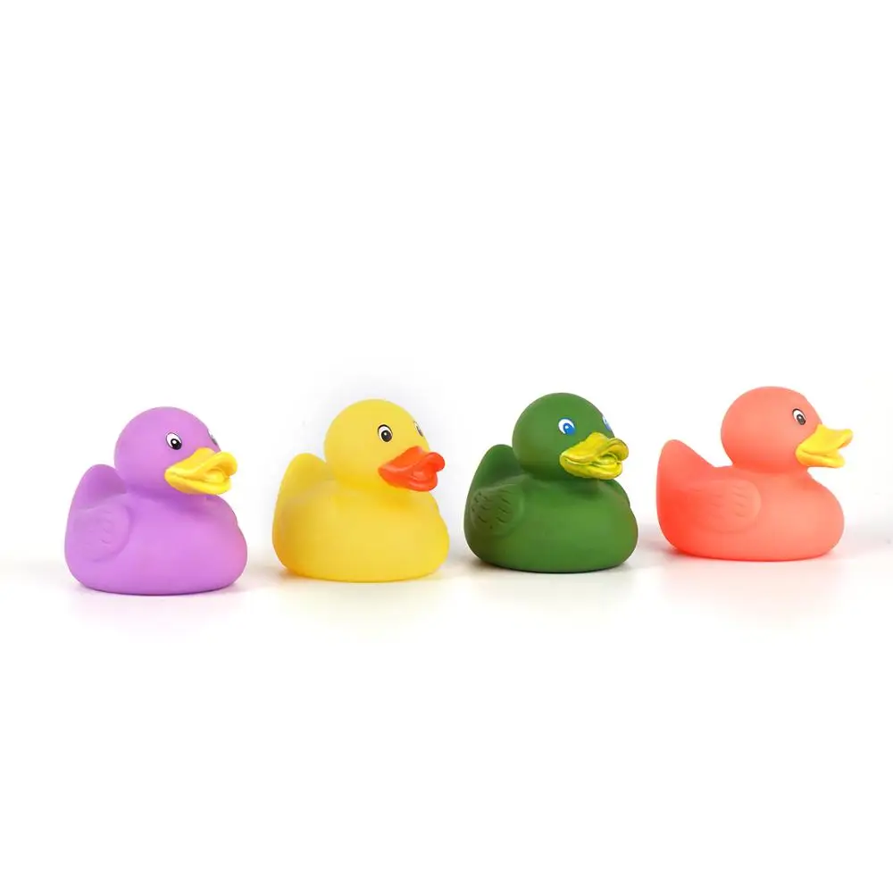 plastic bath ducks