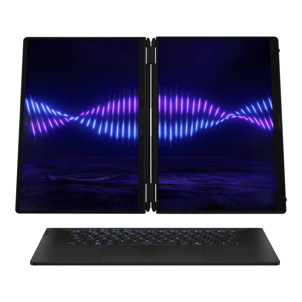 Side-by-side comparison of 15.6-inch vs 16-inch notebook showing vertical workspace difference