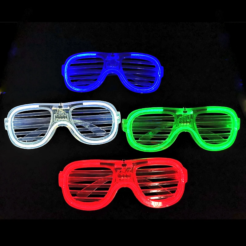 4color Glow Flashing Led Glasses Buy Flashing Glow Glasses,Glow