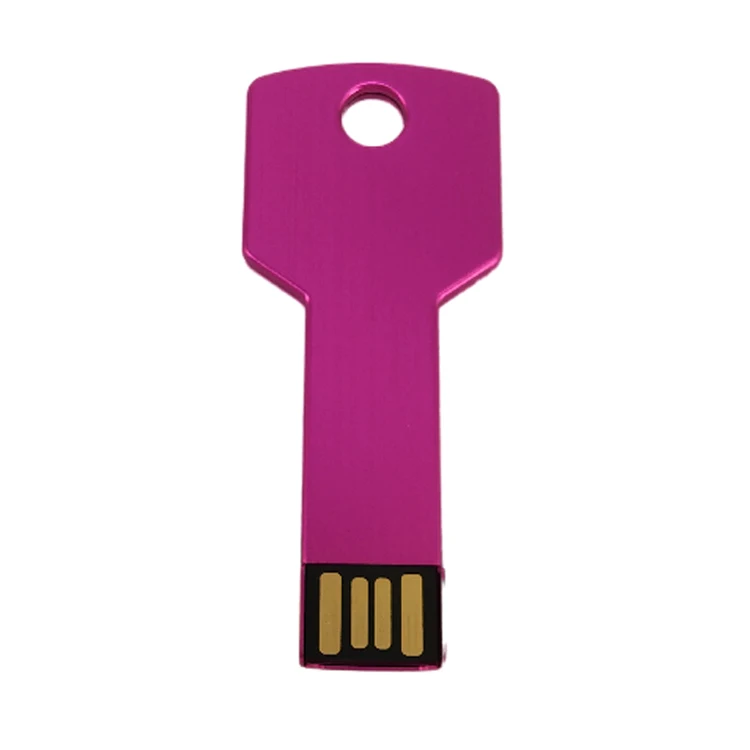 Customizable stainless steel metal key USB 3.0 memory fast speed engraved logo 64GB 16gb 8GB keychain usb flash drive - ANKUX.COM