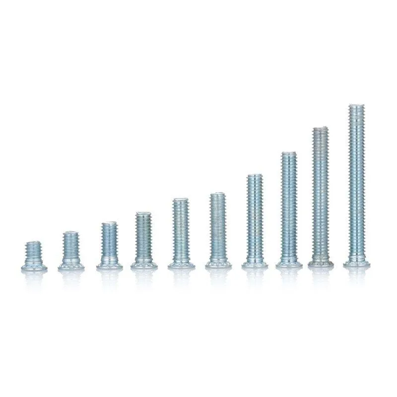 Galvanized Self Clinching Stud Flat Head Pressure Riveting Screws Press