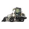 2019 Used Electric Mini Wheel Loader Backhoe with Snow Bucket