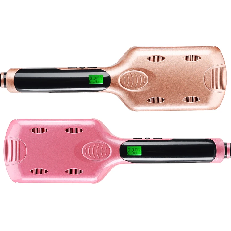curling iron hair