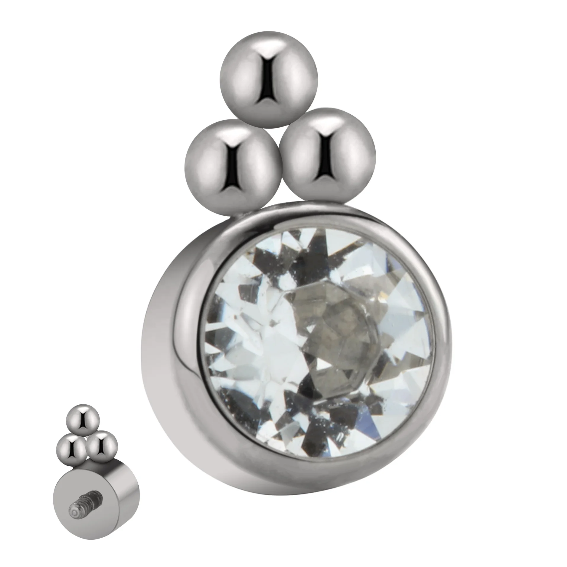 Anneaux Piercing ZS En Titane ASTM F136 - Pour Cartilage, Nez, Lèvres - Cerceaux 16G/18G/20G - Diamètre 6-14mm - Hypoallergénique