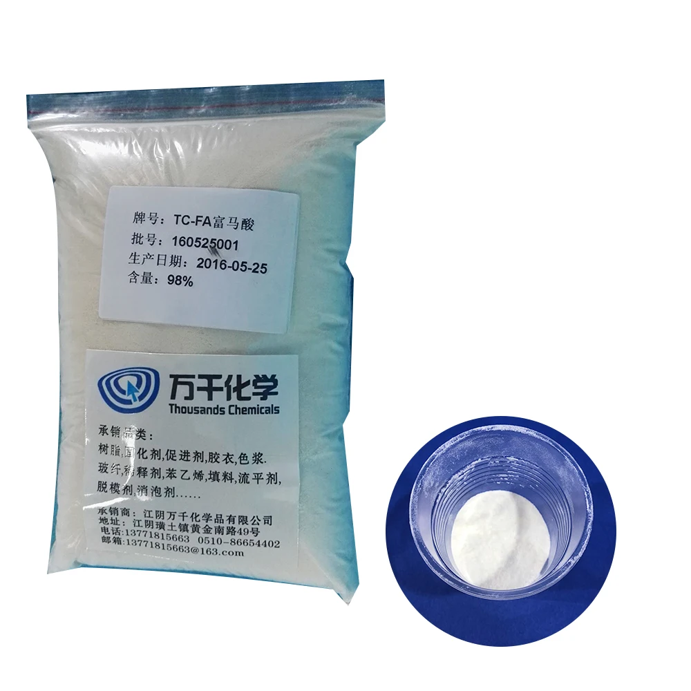 wholesale ferrous fumarate fumaric acid 110-17-8 fumaric acid