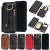 Litchi Texture Folio Leather Card Slot Flip Wallet Back Cover Case For iPhone 5 6 7 8 X XR XS MAX