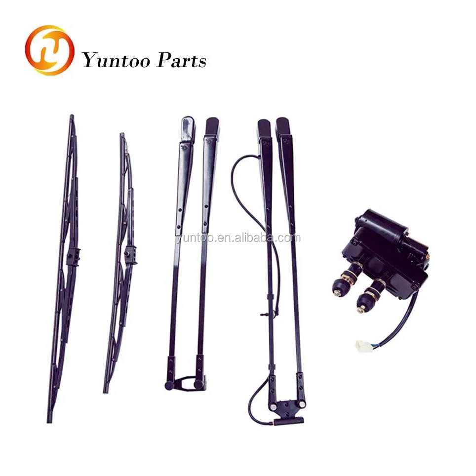 150w 24v Marine Wiper With Stainless Steel 316 Double Arm And Blade