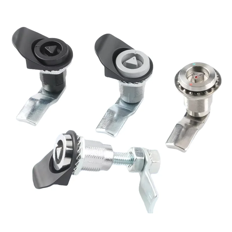 6000 Series Cabinet Lock Telescopic Cam Compression Turn Train Lock Electrical Cabinet Door Triangle MS816 Cutting details