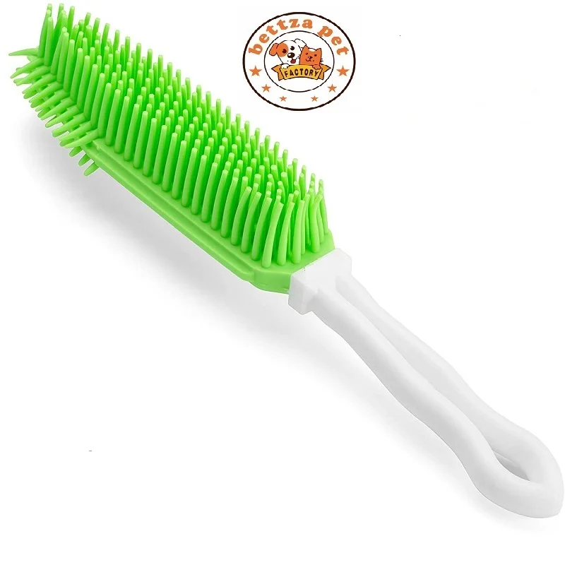 Multipurpose Rubber Pet Hair Removal Brush For Furniture Car Interior