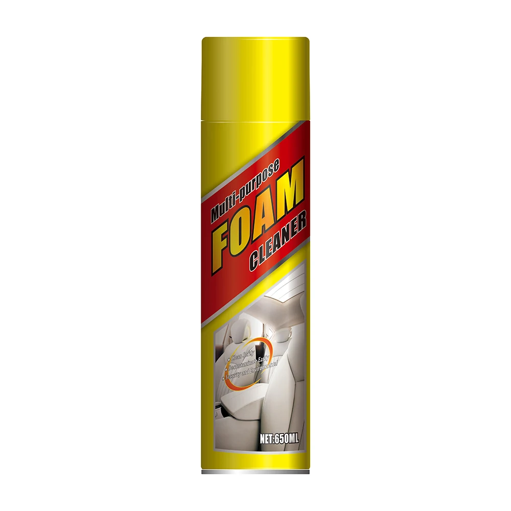 Tyre Foam Cleaner Spray Car Care Products 650ml Tire Shine Liquid