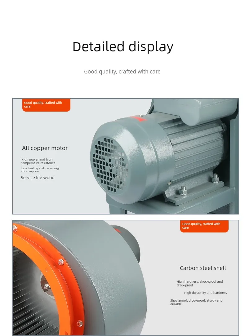 High-power Commercial Centrifugal Fan, 380V, Corded Electric - detail 28