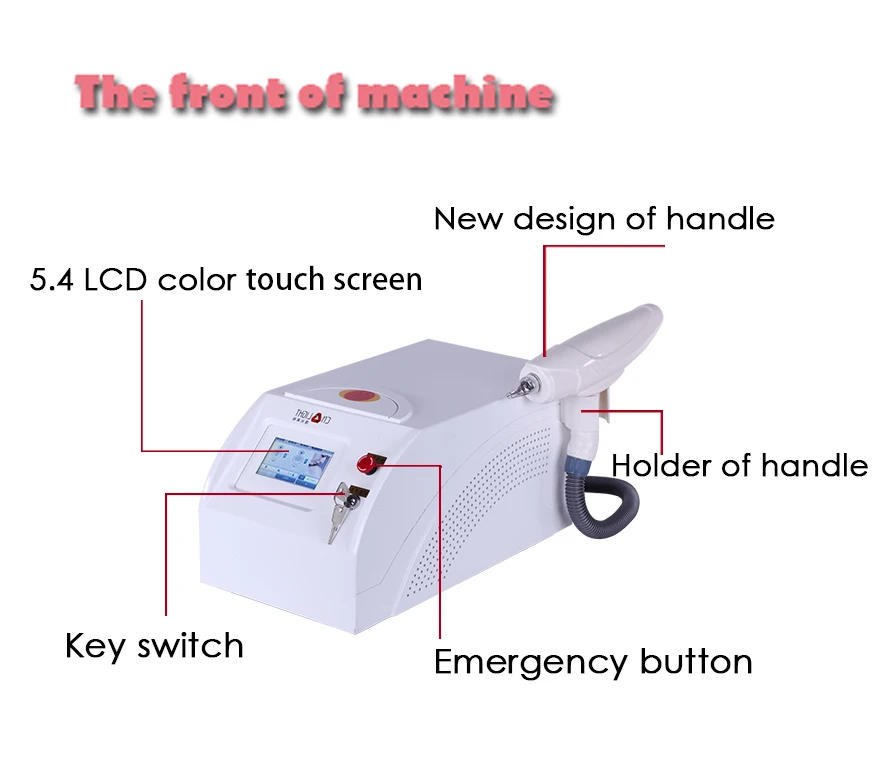 nd yag alexandrite laser carbon peel machine tattoo removal machine price