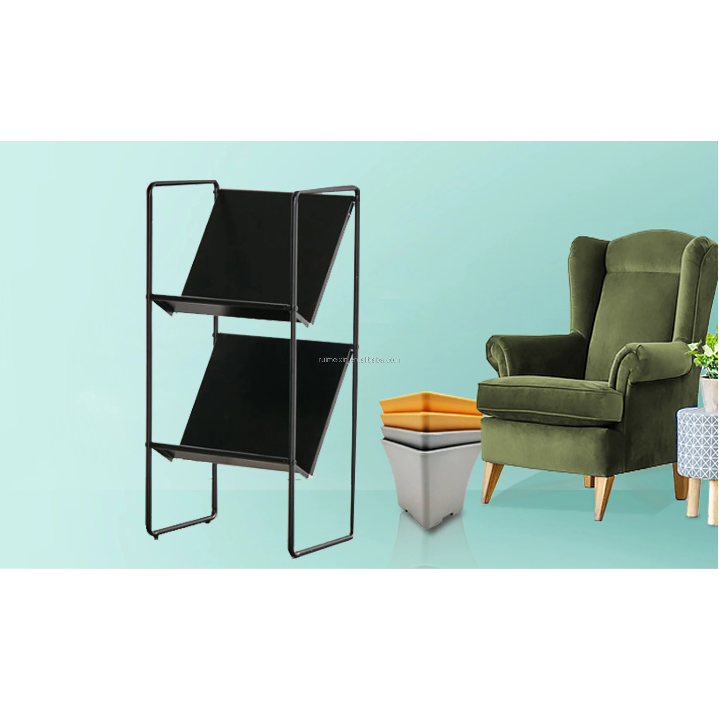 Vinyl Record Album Storage Racks Counter Magazine Rack Vinyl Storage