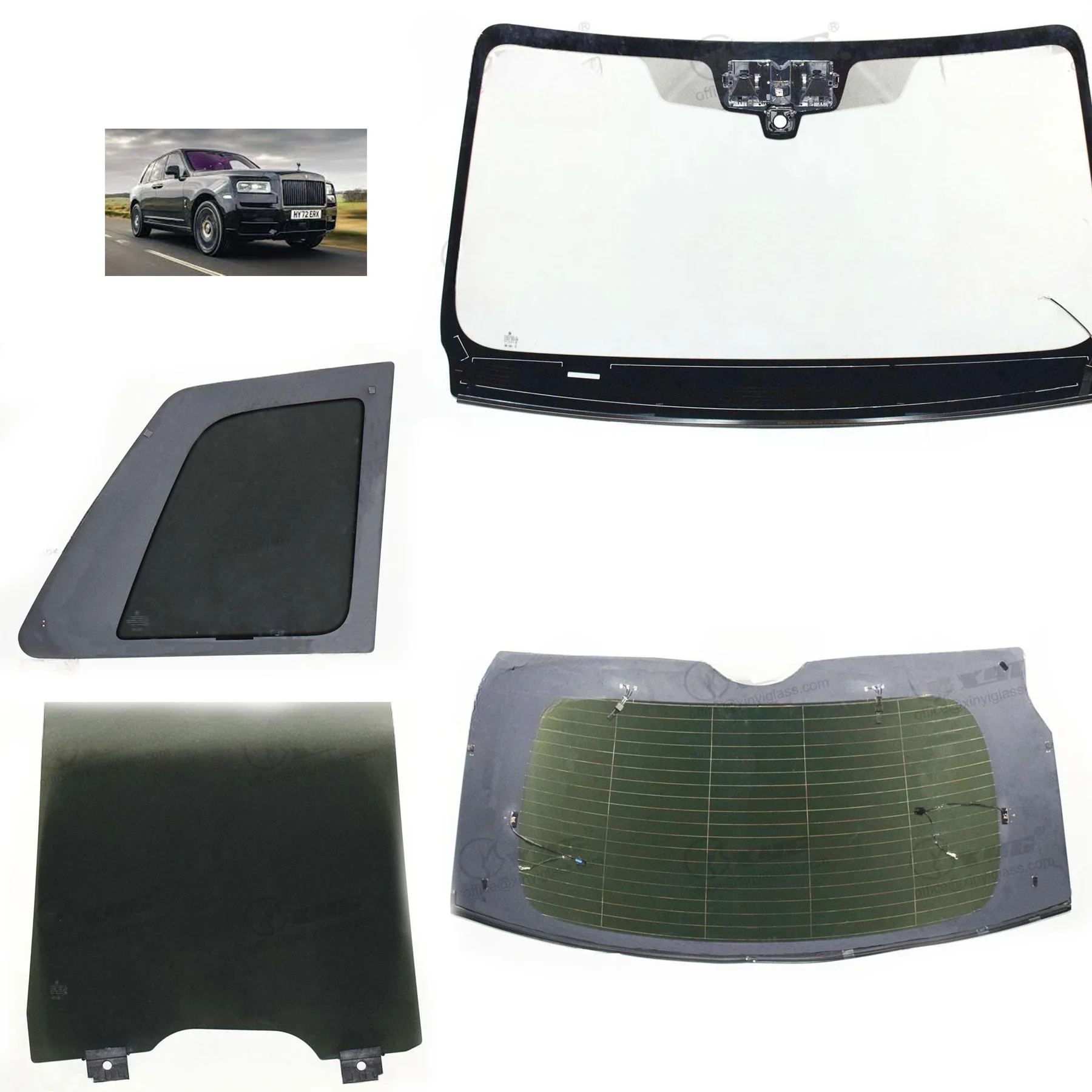 Rolls Royce Cullinan Windshield Glass Sunroof Car Glass Auto Glass Car