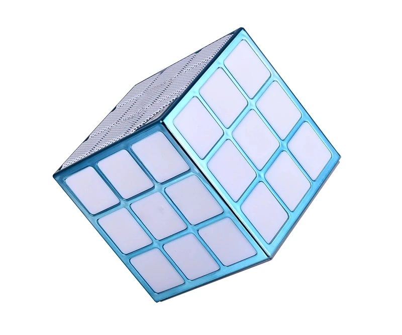 Portable Magic LED Flash Cube Wireless Bluetooth Speaker Built in mic and hand free phone function NSP 8117 - ANKUX.COM