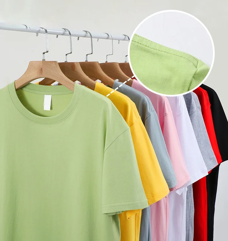 Custom 100%cotton Custom logo 3d-printing  T-shirt Workwear Team Class Clothing  Personality Adverti