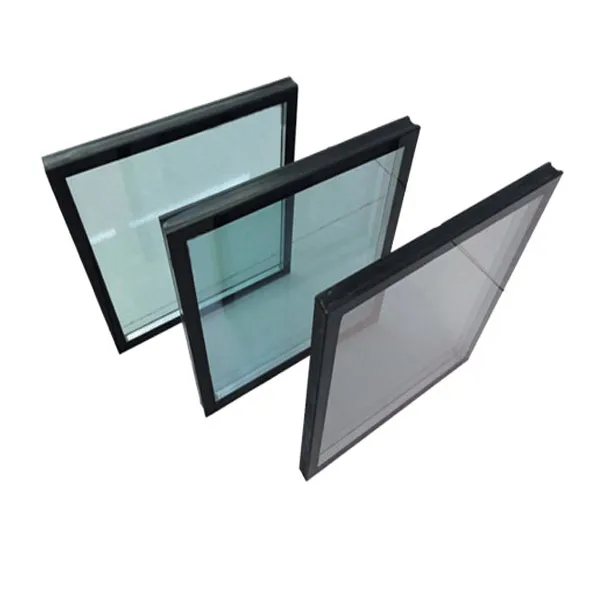 Single Double Triple Silver Low-E Insulated Glass Double Glazing Insulating IGU DGU