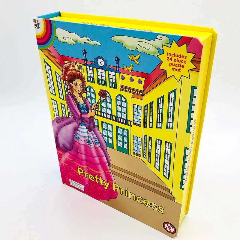 Custom Children Casebound Diecuts Comic Board Jigsaw Puzzles Books ...