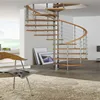 Wooden step kit steel staircase thrissur spiral staircase group Prima