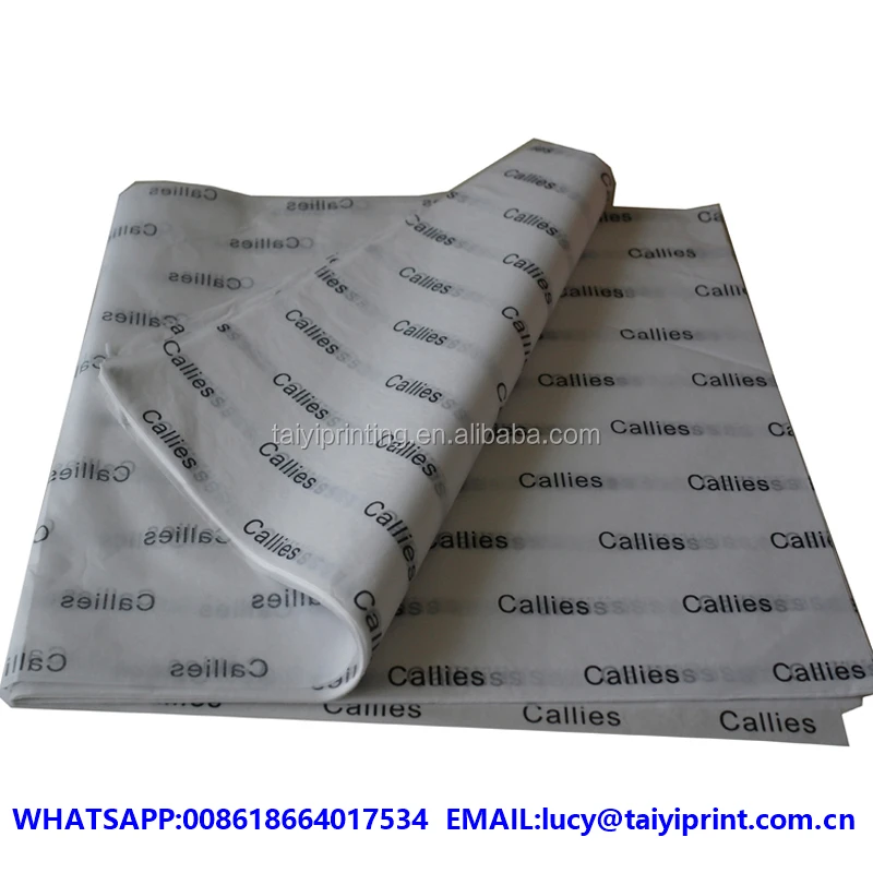 food wrapping tissue paper