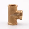 BSP thread Brass Female Tee Fittings for Plumbing or Hydraulic with Hpb59-1