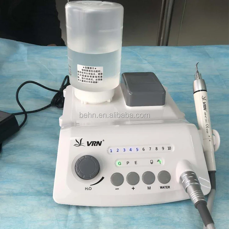 Dental Led Wireless Control Scaler With Auto Water Supply Detachable Led Handpiece Ems Air 5857