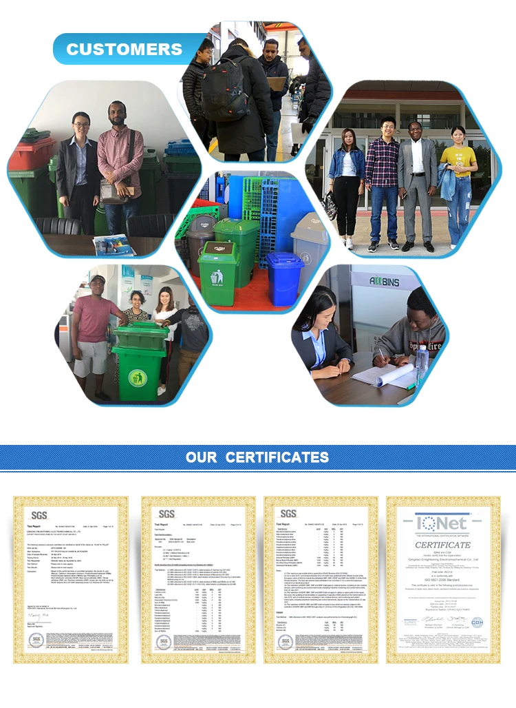 120l 240l 360l Galvanized Garbage Bin Nontoxic And Safe Buy