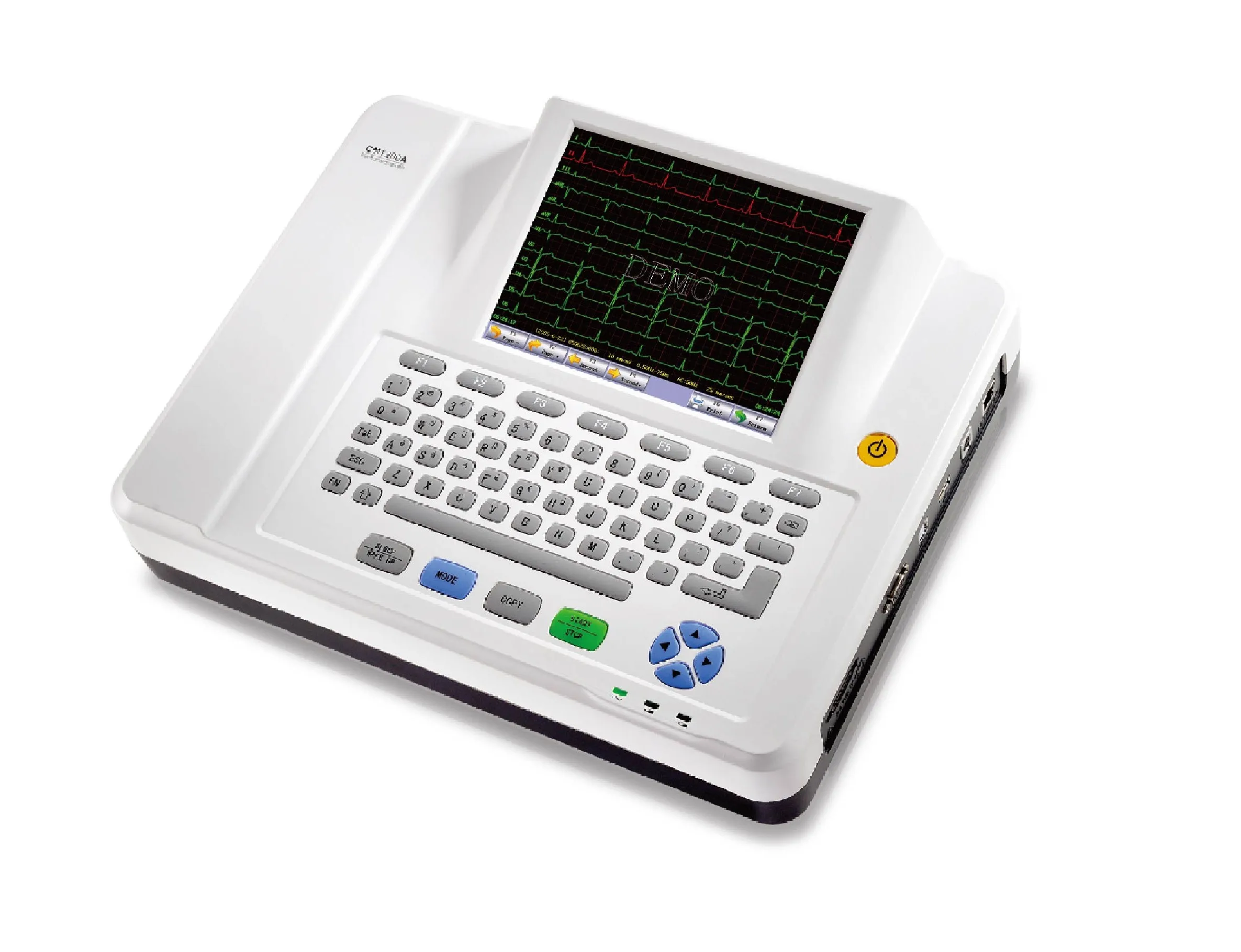 cm1200a twelve-channel ecg
