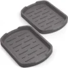 Hot-selling silicon spoon rest Silicone Organizer Tray Set sponge holder Multipurpose use spoon rest