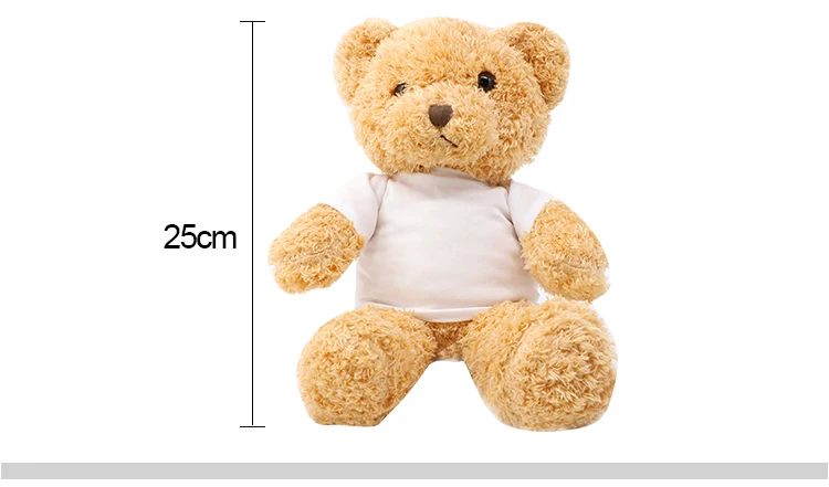 sublimation teddy bear