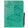New Butterfly Pattern 8 Colors Horizontal Flip Stand Case for iPad Pro Mini with Wallet & Holder & Pen Slots & Card Slot