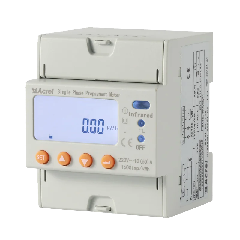 Adl100eyrf/c Single Phase Prepaid Electric Energy Meter With Rs485