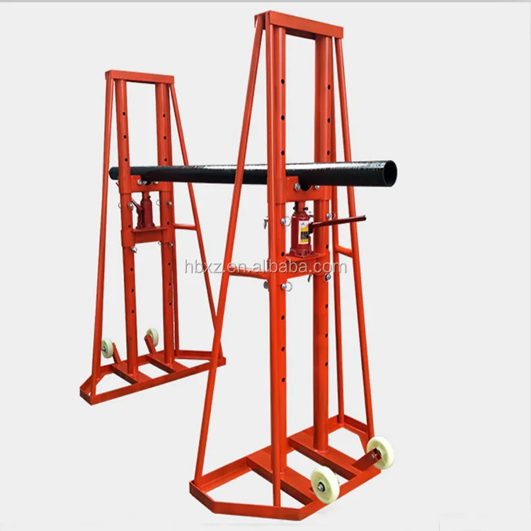 3t Cable Drum Stand Price 15t Heavy Hydraulic Adjustable Cable Stand