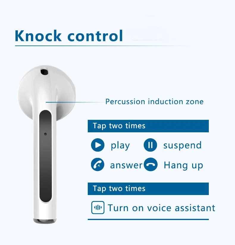 Hot tws Y22 blutooth earphone headphone wireless waterproof earbuds - ANKUX.COM