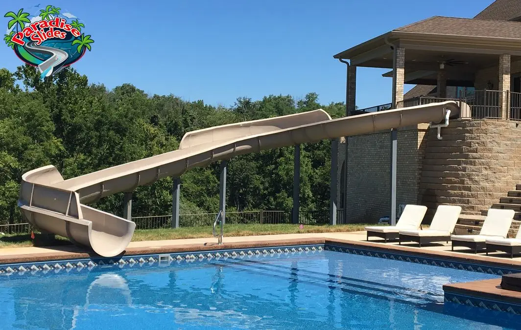 Professional Factory Water Slide For Private Swimming Pools Playground