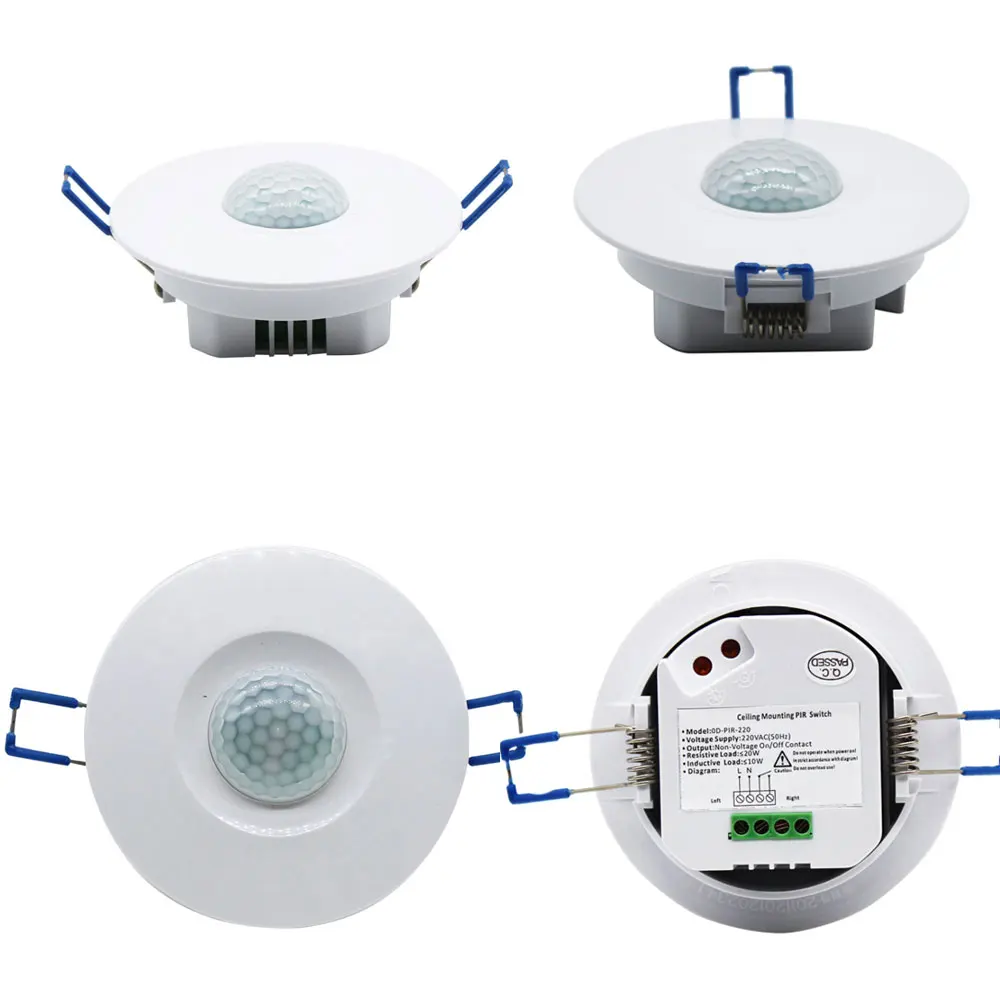 Hotel Pir Motion Detector For Controlling Air Conditioner And Lighting
