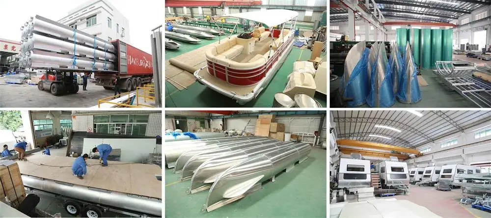 19ft Luxury Aluminium Pontoon Boat For Fishing And Party Buy
