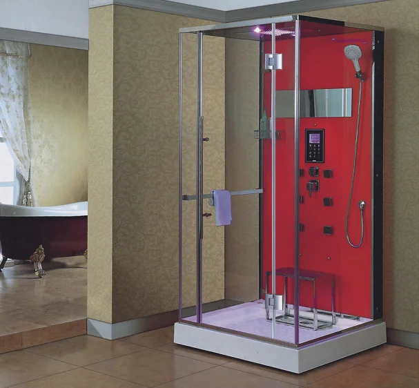A9306  functional baths prefab steam portable shower cabin With Frame