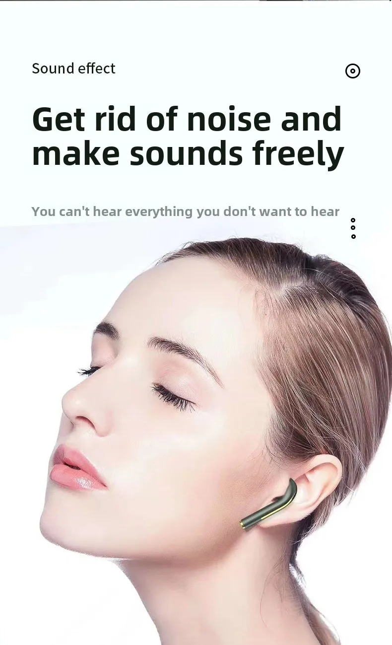 J18 TWS In-Ear Stereo Sports Earphones New Hot Item Wireless for Bluetooth Noise Cancelling LED Digital Display Private Mold JL