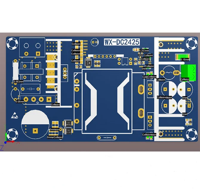 WX-DC2425 36V250W 7A switching power supply board audio power supply AC ...
